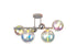 Rome Semi Flush Ceiling 4 Light